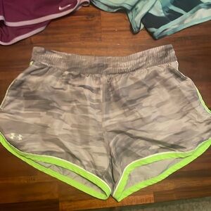UA running shorts